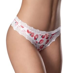 CROTCHLESS THONG 2XL PEACH