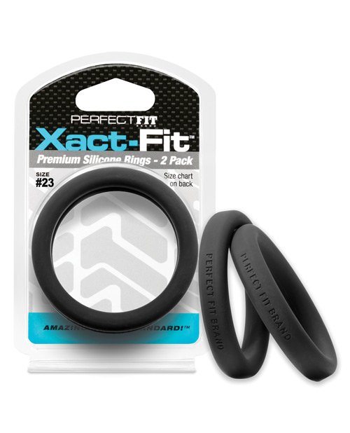 perfectfit23twoblackcockrings