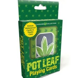 POT LEAF WATERPROOF PLAYING CARDS