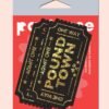 PASTEASE POUND TOWN ONE-WAY TICKETS GOLD GLITTER