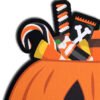 PASTEASE TRICK OR TREAT PUMPKIN W/ CANDY