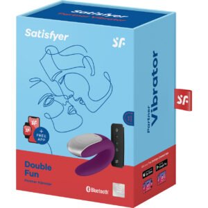 SATISFYER DOUBLE FUN VIOLET (NET)