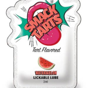 SMACK TARTS POUCH SOUR WATER MELON LICKABLE LUBE FILLED POUCH