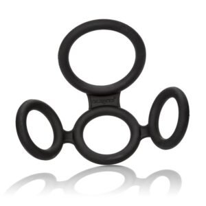 BIG MAN'S SPREADER RING BLACK