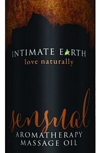 INTIMATE EARTH SENSUAL MASSAGE OIL 4OZ