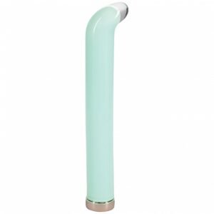 LOVELINE AURORA 6.3 G-SPOT VIBRATOR GLASS GREEN "