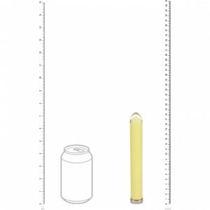 LOVELINE SPARKLE 6.3 VIBRATOR GLASS YELLOW "