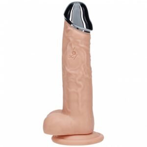 REALROCK WIRELESS RECHARGEABLE METALHEAD REGULAR STRAIGHT 8IN W/BALLS