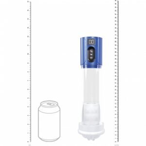 PUMPED HYPERLIFT MASTURBATOR SUCTION METALLIC BLUE
