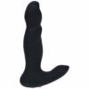 LEVELZ VIBRATING & THRUSTING SILICONE PROSTATE MASSAGER BLACK