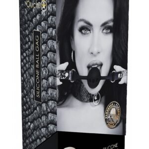 OUCH! FLORENCE COLLECTION SILICONE BALL - BLACK