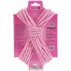 OUCH! BONDAGE ROPE 10 METERS PINK