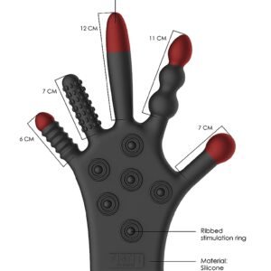 STIMULATION GLOVE BLACK