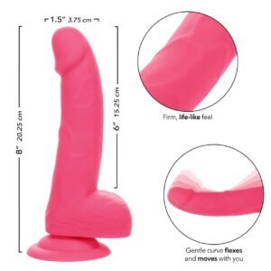 NEON SILICONE STUDS 6IN PI