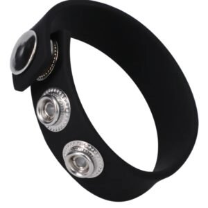 ROCK SOLID SILICONE 3 SNAP BLACK