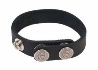 NICKEL FREE LEATHER COCK RING