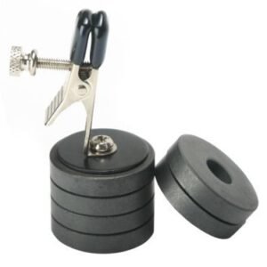 MASTER SERIES ONUS/NIPPLE CLAMP W/WEIGHTS