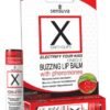X ON THE LIPS BUZZING LIP BALM SIZZLING STRAWBERRY