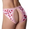 SPLIT BACK PANTY 2XL STRAWBERRY