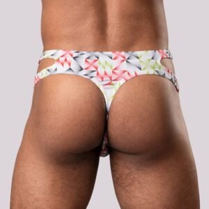 CUT IT OUT! CUTOUT THONG RED S/M