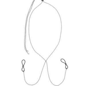 EX'S & OH'S BODY JEWELRY W/ NIPPLE TIES