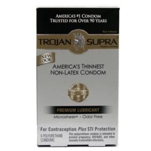 (D)TROJAN SUPRA BARESKIN 6PK NON-LATEX