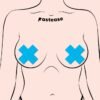 PASTEASE PLUS X GLOW IN THE DARK NEON TURQUOISE