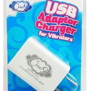 (D) CLOUD 9 USB 1 PORT ADAPTER CHARGER FOR VIBRATORS (NET)