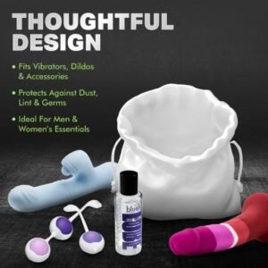 SAFE SEX ANTIBACTERIAL TOY BAG MEDIUM