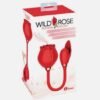 WILD ROSE & BULLET RECHARGEABLE SILICONE SUCTION VIBRATOR