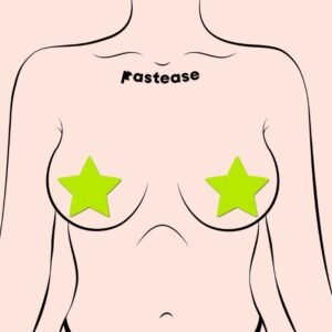 PASTEASE STAR GLOW IN THE DARK NEON YELLOW