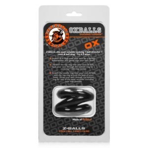 Z BALLS Z SHAPED BALLSTRETCHER ATOMIC JOCK BLACK (NET)