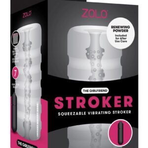 ZOLO GIRLFRIEND SQUEEZABLE VIBRATING STROKER